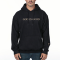 God Is Good Embroidered Minimal Hoodie